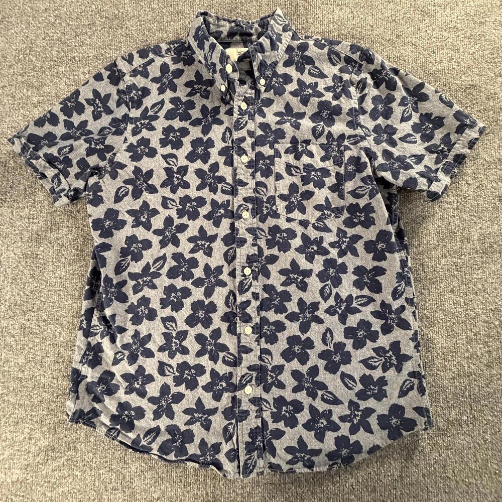 Jack‎ Spade Men's Large Casual Floral Button-Up Shirt #790